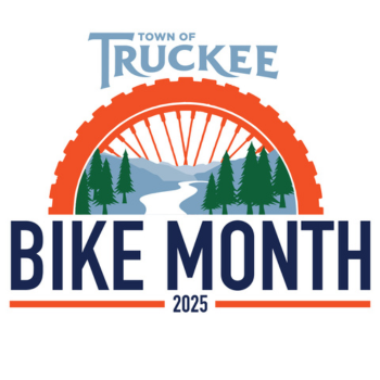 Truckee Bike Month 2025 Logo