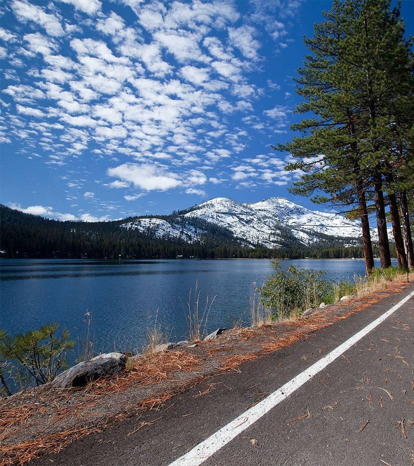 Waterway Alongside a Road